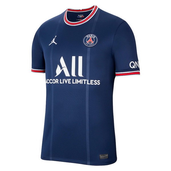 Thailand Trikot Paris Saint Germain Heim 2021-22 Blau Fussballtrikots Günstig